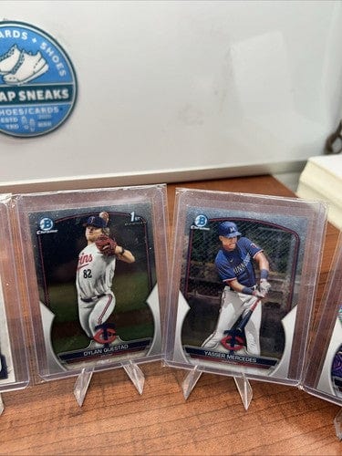 Cheap Sneaks Footwear/Sports Cards Baseball Card Minnesota Twins 2023/24 Bowman Chrome Lot (7)Lee,Jenkins,Acuna, Merced