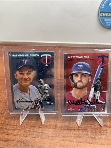 Cheap Sneaks Footwear/Sports Cards Baseball Card Minnesota Twins 2023 Topps Chrome Platinum Anniversary Kepler, Varland