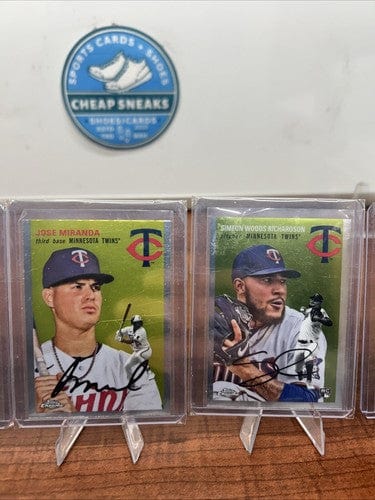Cheap Sneaks Footwear/Sports Cards Baseball Card Minnesota Twins 2023 Topps Platinum Anniversary Lewis, Mauer, Correa,