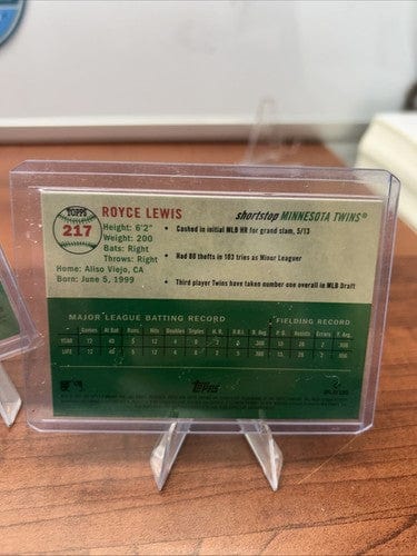 Cheap Sneaks Footwear/Sports Cards Baseball Card Minnesota Twins 2023 Topps Platinum Anniversary Lewis, Mauer, Correa,