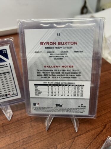 Cheap Sneaks Footwear/Sports Cards Baseball Card Minnesota Twins Lot 2022/23 Topps Chrome Byron Burton, Curtis Terry RC