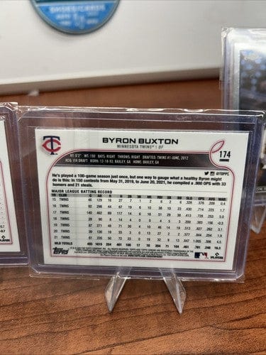 Cheap Sneaks Footwear/Sports Cards Baseball Card Minnesota Twins Lot 2022/23 Topps Chrome Byron Burton, Curtis Terry RC