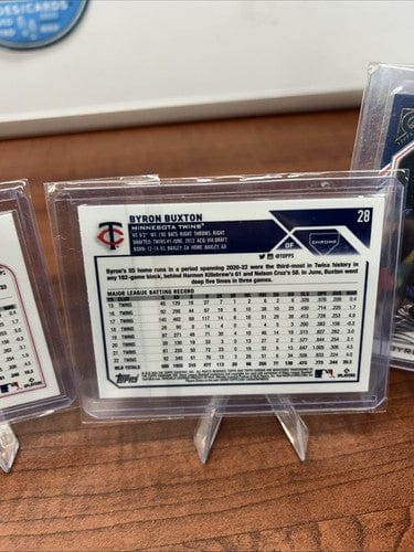 Cheap Sneaks Footwear/Sports Cards Baseball Card Minnesota Twins Lot 2022/23 Topps Chrome Byron Burton, Curtis Terry RC