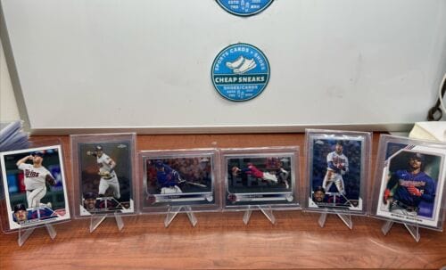 Cheap Sneaks Footwear/Sports Cards Baseball Card Minnesota Twins Lot 2022/23 Topps Chrome Byron Burton, Curtis Terry RC