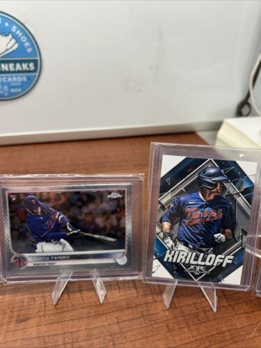 Cheap Sneaks Footwear/Sports Cards Baseball Card Minnesota Twins Lot 2022/23 Topps Chrome Lewis, Correa,Buxton,Kirloff,