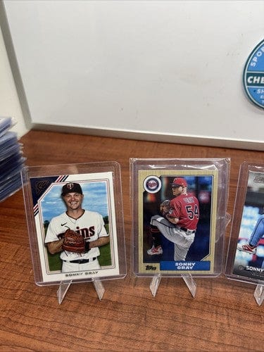 Cheap Sneaks Footwear/Sports Cards Baseball Card Minnesota Twins Lot Sonny Gray, Dylan Bundy, Matt Wallner RC 23 Topps