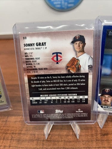 Cheap Sneaks Footwear/Sports Cards Baseball Card Minnesota Twins Lot Sonny Gray, Dylan Bundy, Matt Wallner RC 23 Topps
