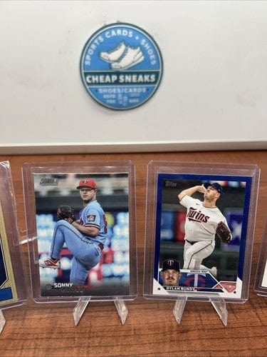 Cheap Sneaks Footwear/Sports Cards Baseball Card Minnesota Twins Lot Sonny Gray, Dylan Bundy, Matt Wallner RC 23 Topps
