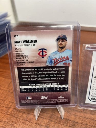 Cheap Sneaks Footwear/Sports Cards Baseball Card Minnesota Twins RC Lot Matt Wallner, Louie Varland 2023 Topps Series 2