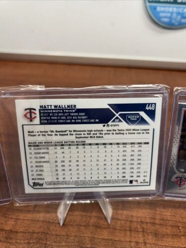 Cheap Sneaks Footwear/Sports Cards Baseball Card Minnesota Twins RC Lot Matt Wallner, Louie Varland 2023 Topps Series 2
