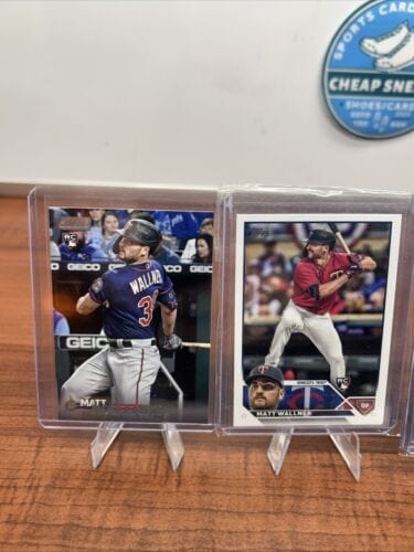 Cheap Sneaks Footwear/Sports Cards Baseball Card Minnesota Twins RC Lot Matt Wallner, Louie Varland 2023 Topps Series 2