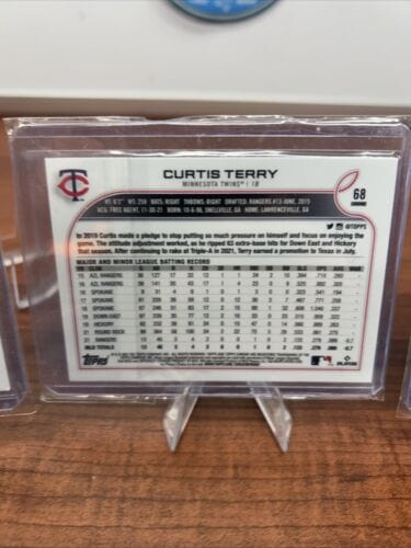 Cheap Sneaks Footwear/Sports Cards Baseball Card Minnesota Twins RC Lot Matt Wallner, Louie Varland 2023 Topps Series 2