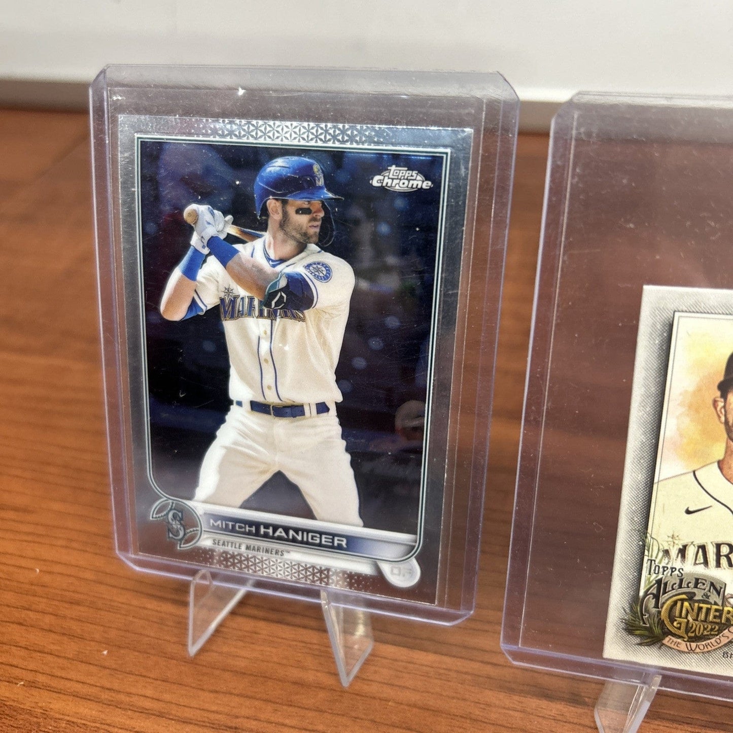 Cheap Sneaks Footwear/Sports Cards Baseball Card Mitch Haniger 2022 Allen & Ginter #72 , Mini #72, 22 Topps Chrome #92