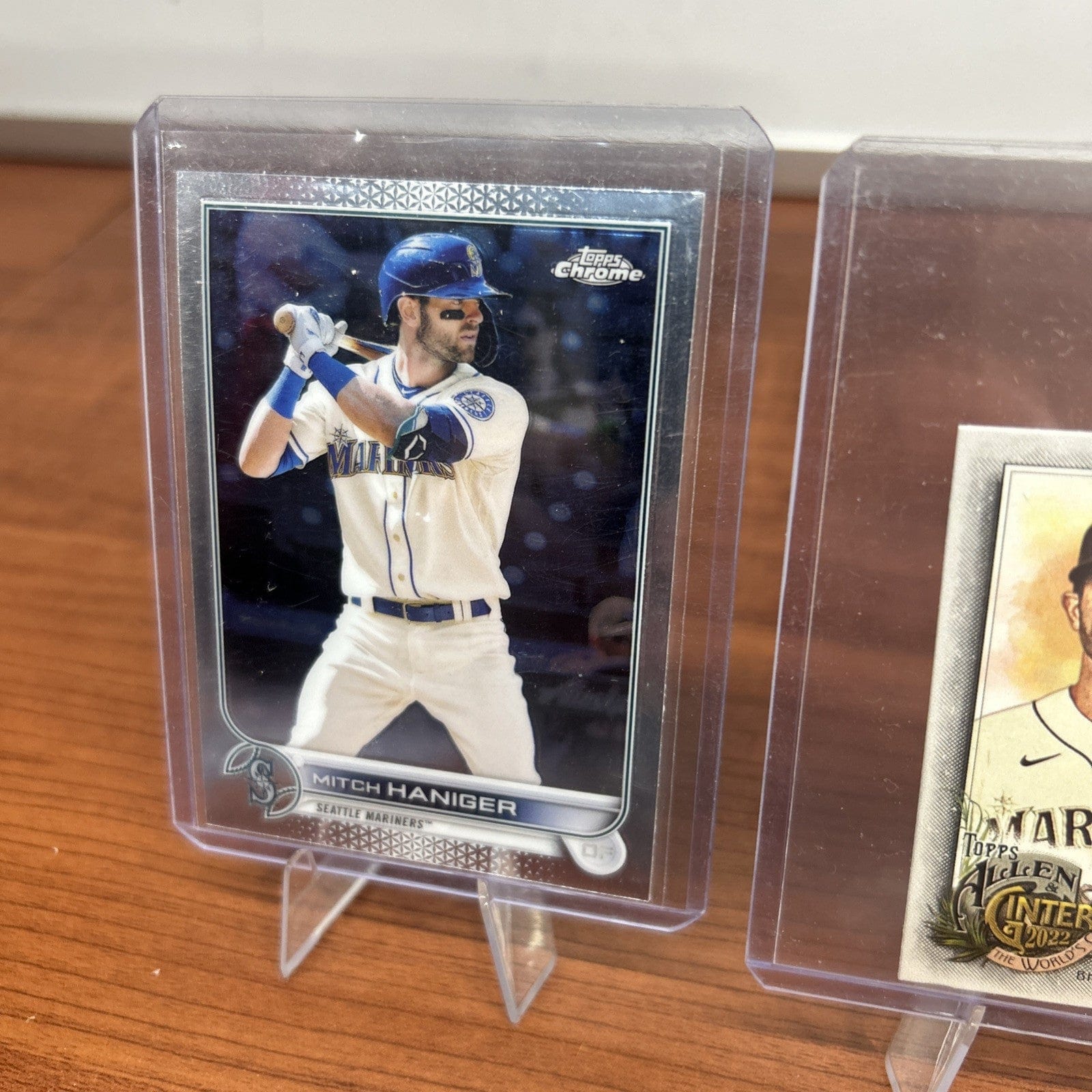 Cheap Sneaks Footwear/Sports Cards Baseball Card Mitch Haniger 2022 Allen & Ginter #72 , Mini #72, 22 Topps Chrome #92