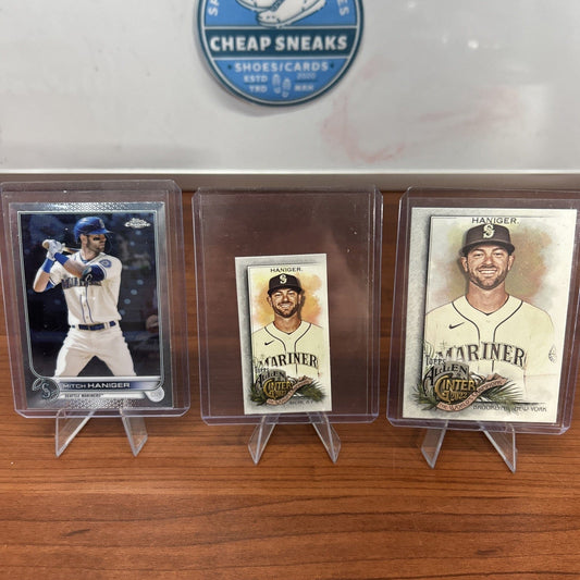 Cheap Sneaks Footwear/Sports Cards Baseball Card Mitch Haniger 2022 Allen & Ginter #72 , Mini #72, 22 Topps Chrome #92