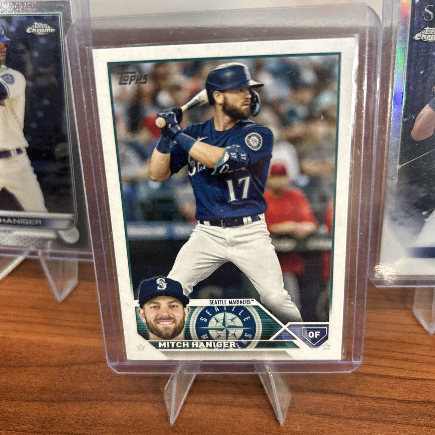 Cheap Sneaks Footwear/Sports Cards Baseball Card Mitch Haniger 2022 Topps Chrome #92, 23 Topps Series 1 #49,22 Topps St