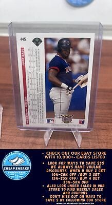 Cheap Sneaks Footwear/Sports Cards Baseball Card Mo Vaughn 1992 Upper Deck #445 Boston Red Sox
