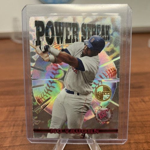 Cheap Sneaks Footwear/Sports Cards Baseball Card Mo Vaughn 1996 Topps Stadium Club Members Only Power Streak #PS9 Red S