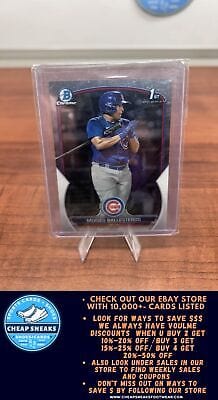 Cheap Sneaks Footwear/Sports Cards Baseball Card Moises Ballesteros 2023 Bowman Chrome Prospects #BCP-11 Chicago Cubs