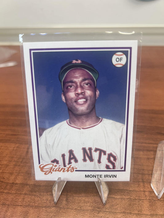 Cheap Sneaks Footwear/Sports Cards Baseball Card Monte Irvin 2022 Topps Archives #157 New York Giants