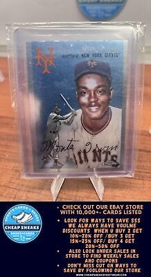 Cheap Sneaks Footwear/Sports Cards Baseball Card Monte Irvin 2023 Topps Chrome Platinum Anniversary #435 New York Giant