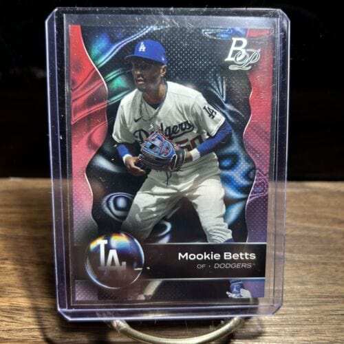 Cheap Sneaks Footwear/Sports Cards Baseball Card Mookie Betts - 2023 Bowman Platinum #86 - Los Angeles Dodgers