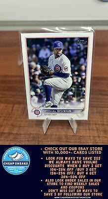 Cheap Sneaks Footwear/Sports Cards Baseball Card Mychal Givens 2022 Topps Update #US140 Chicago Cubs