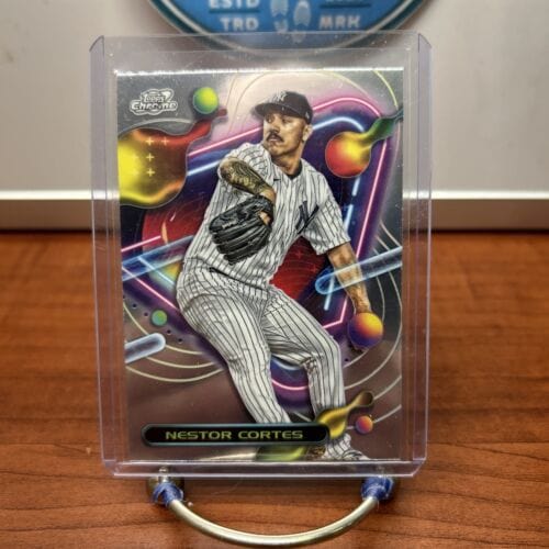 Cheap Sneaks Footwear/Sports Cards Baseball Card Nestor Cortes 2023 Topps Chrome Cosmic Baseball Card  #117 New York Ya