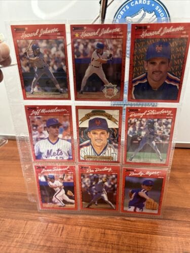 Cheap Sneaks Footwear/Sports Cards Baseball Card New York Mets Lot Of (27)