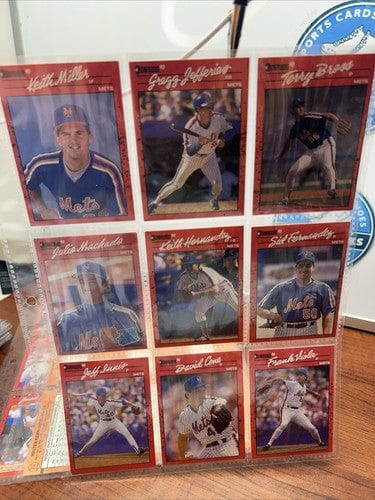 Cheap Sneaks Footwear/Sports Cards Baseball Card New York Mets Lot Of (27)