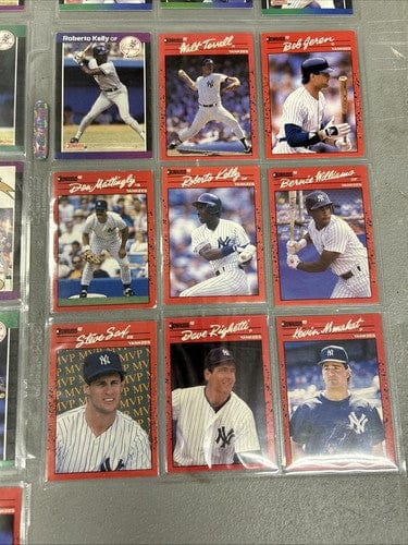 Cheap Sneaks Footwear/Sports Cards Baseball Card New York Yankees Team Set Starter Lot 1988, 1989, 1990 Donruss (71) Ca