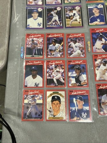 Cheap Sneaks Footwear/Sports Cards Baseball Card New York Yankees Team Set Starter Lot 1988, 1989, 1990 Donruss (71) Ca