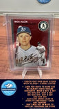 Cheap Sneaks Footwear/Sports Cards Baseball Card Nick Allen 2023 Topps Chrome Platinum Anniversary #381 Oakland Athleti