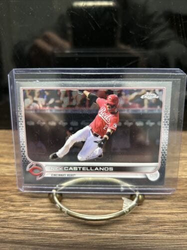 Cheap Sneaks Footwear/Sports Cards Baseball Card Nick Castellanos 2022 Topps Chrome Cincinnati Reds Baseball Card #4
