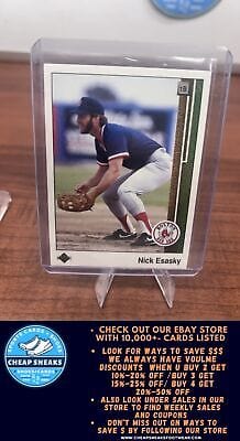 Cheap Sneaks Footwear/Sports Cards Baseball Card Nick Esasky 1989 Upper Deck #757 Boston Red Sox