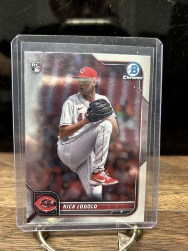 Cheap Sneaks Footwear/Sports Cards Baseball Card Nick Lodolo 2022 Bowman Chrome Prospect Cincinnati Reds Rookie Basebal
