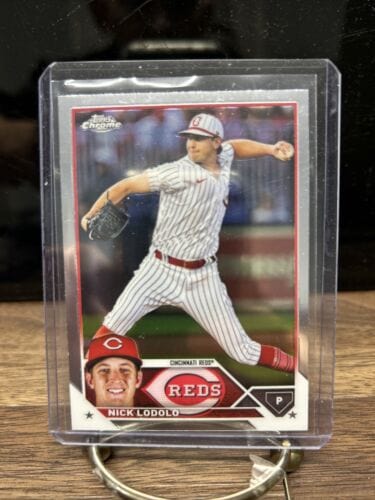 Cheap Sneaks Footwear/Sports Cards Baseball Card Nick Lodolo 2023 Topps Chrome Cincinnati Reds Baseball Card #154