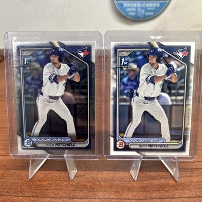 Cheap Sneaks Footwear/Sports Cards Baseball Card Nick Mitchell 2024 Bowman Draft Chrome 1st Bowman #BDC-114 Blue Jays +