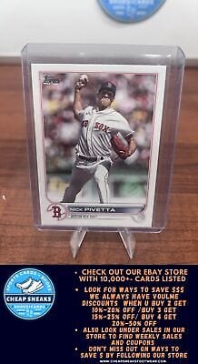 Cheap Sneaks Footwear/Sports Cards Baseball Card Nick Pivetta 2022 Topps Update #US32 Boston Red Sox