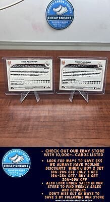 Cheap Sneaks Footwear/Sports Cards Baseball Card Nick Plummer (RC) 2022 Topps Holiday #HW30 + Bonus CardMets