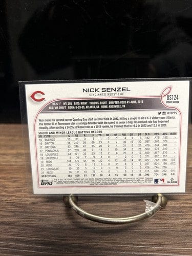 Cheap Sneaks Footwear/Sports Cards Baseball Card Nick Senzel 2022 Topps Update Series Cincinnati Reds BaseballCard #US1
