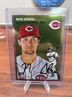 Cheap Sneaks Footwear/Sports Cards Baseball Card Nick Senzel 2023 Topps Chrome Platinum Anniversary #267 Cincinnati Red