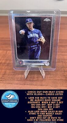 Cheap Sneaks Footwear/Sports Cards Baseball Card Nico Hoerner 2022 Topps Chrome #111 Chicago Cubs