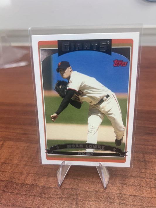 Cheap Sneaks Footwear/Sports Cards Baseball Card Noah Lowry 2006 Topps #164 San Francisco Giants