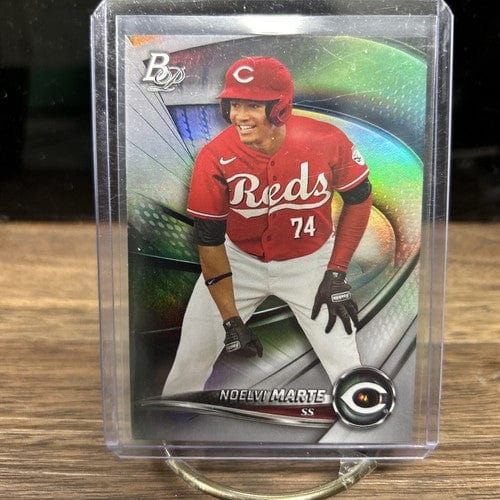 Cheap Sneaks Footwear/Sports Cards Baseball Card Noelvi Marte 2022 Bowman Platinum Cincinnati Reds Card#Top-56