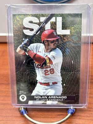 Cheap Sneaks Footwear/Sports Cards Baseball Card Nolan Arenado 2024 Topps City to City #CTC-12 St. Louis Cardinals