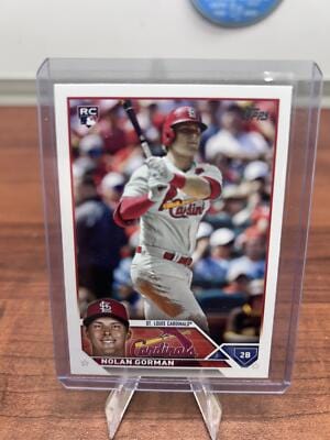 Cheap Sneaks Footwear/Sports Cards Baseball Card Nolan Gorman 2023 Topps Series one #16 Cardinals