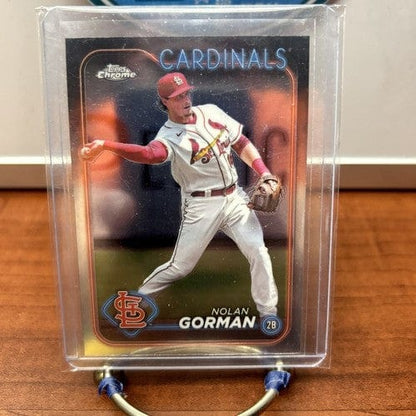 Cheap Sneaks Footwear/Sports Cards Baseball Card Nolan Gorman 2024 Topps Chrome Baseball Card #97 St Louis Cardinals