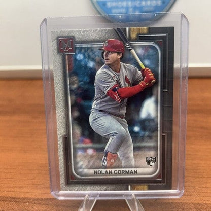 Cheap Sneaks Footwear/Sports Cards Baseball Card Nolan Gorman (RC) 2023 Topps Museum Collection Rookie #93 Cardinals+ B