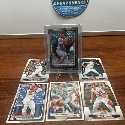 Cheap Sneaks Footwear/Sports Cards Baseball Card Nolan Gorman (RC) 2023 Topps Museum Collection Rookie #93 Cardinals+ B